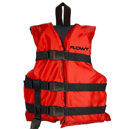 Flowt Oversize Adult Multi Purpose Vest, Red FL625573